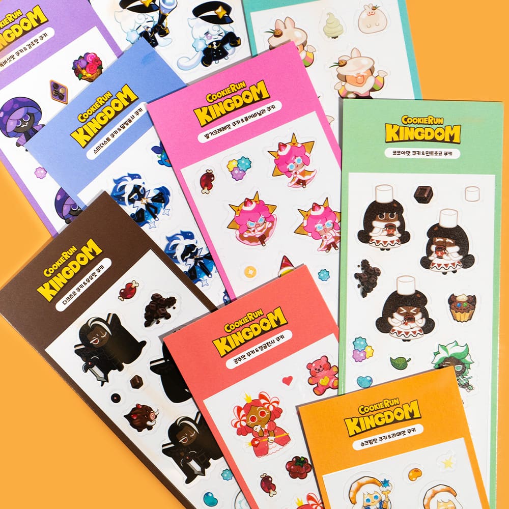 CookieRun : Kingdom Special Seal Sticker (9 types)
