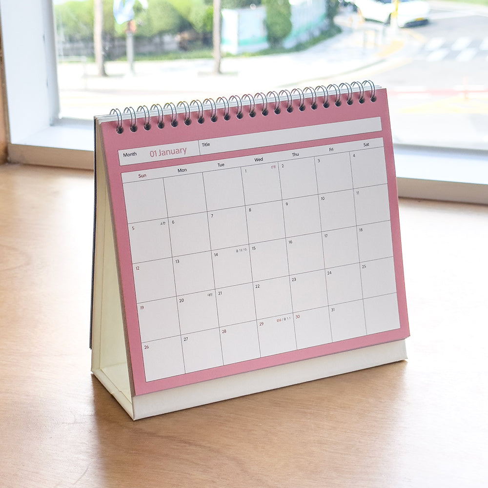 2025 Record Archive Desk Calendar Ver.3