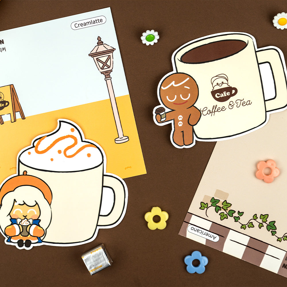 CookieRun Removable Big Sticker (10 types)