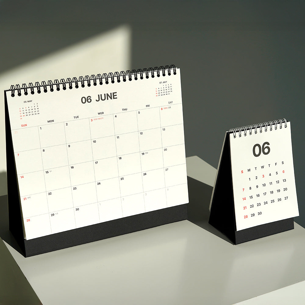 2026 MMM Medium Desk Calendar