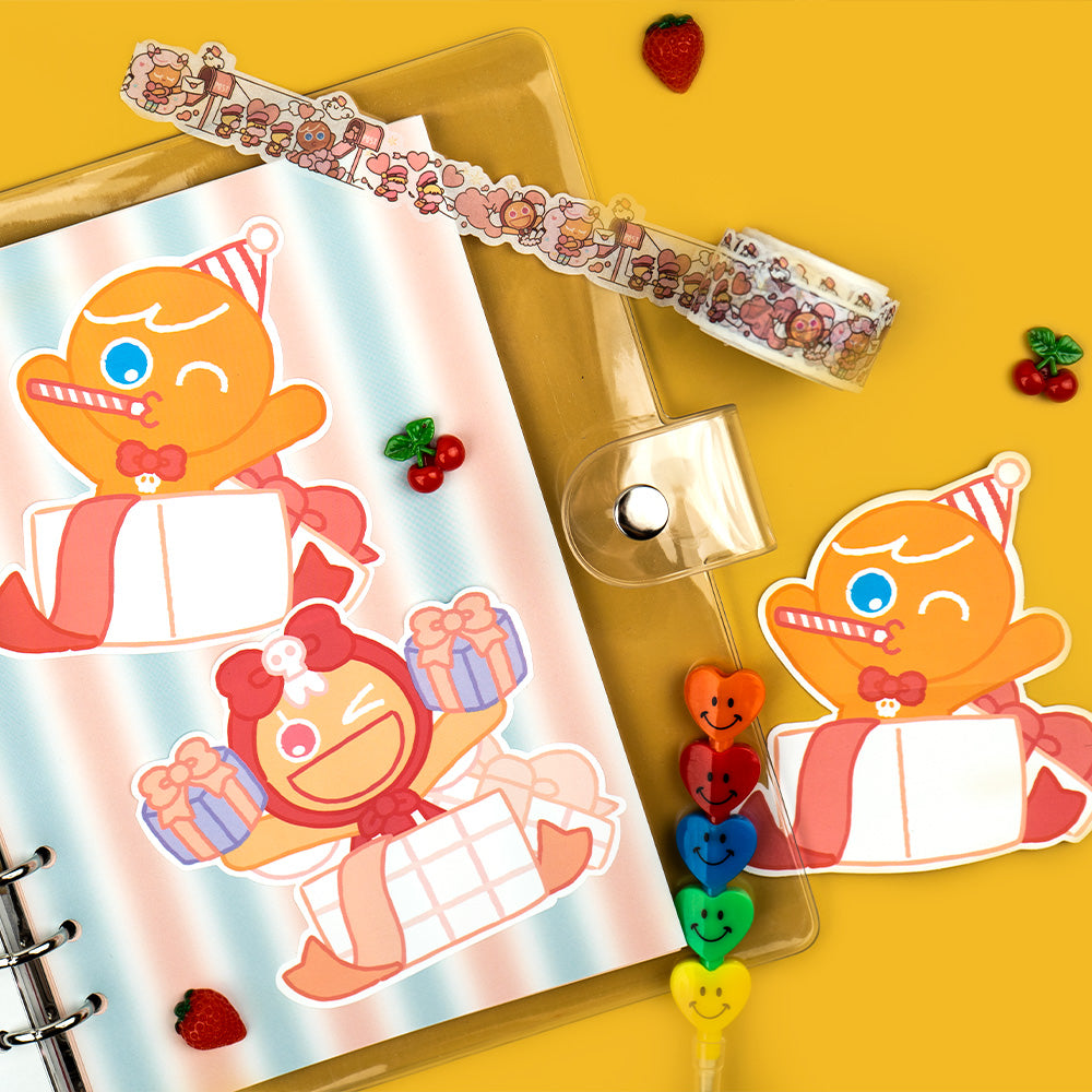 CookieRun Removable Big Sticker (10 types)