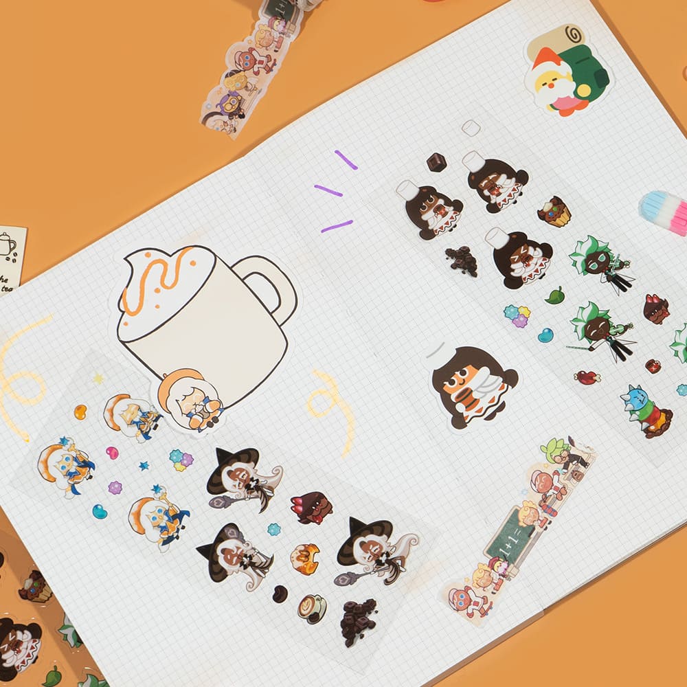 CookieRun : Kingdom Special Seal Sticker (9 types)