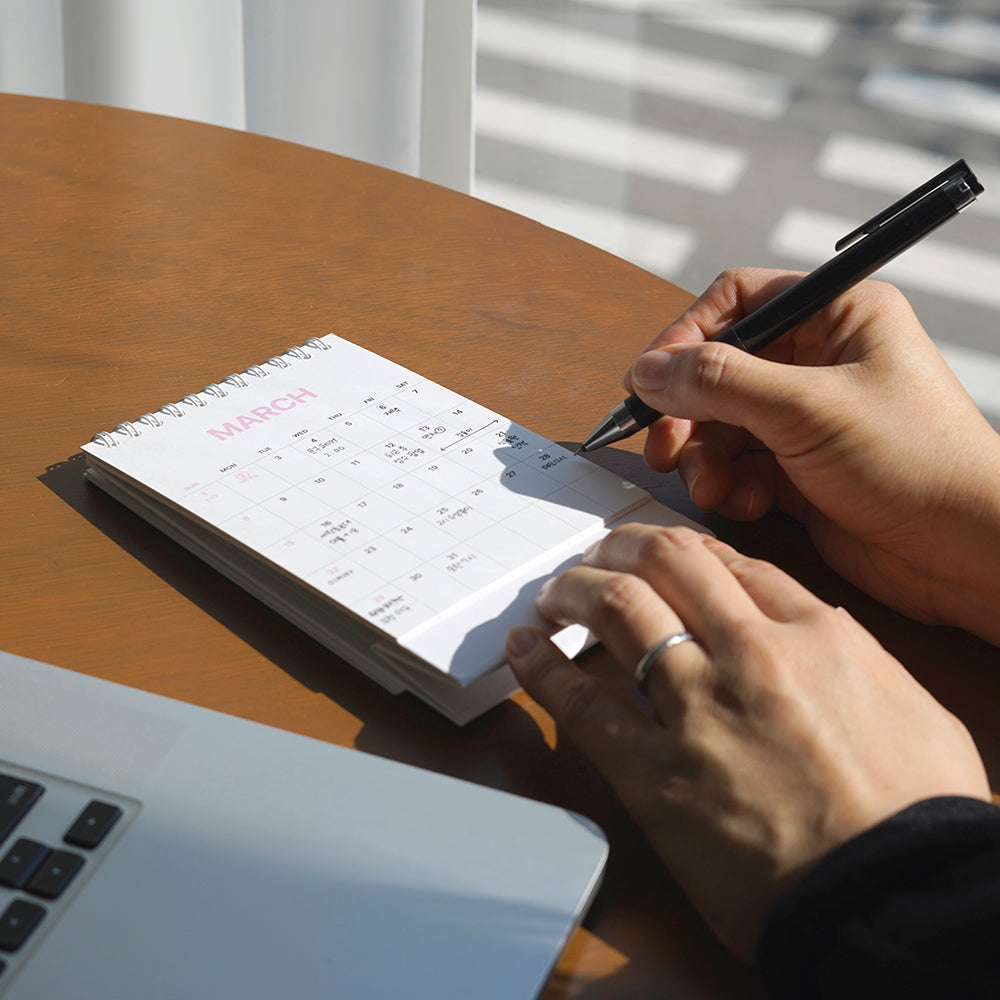 2026 MMM Mini Desk Calendar