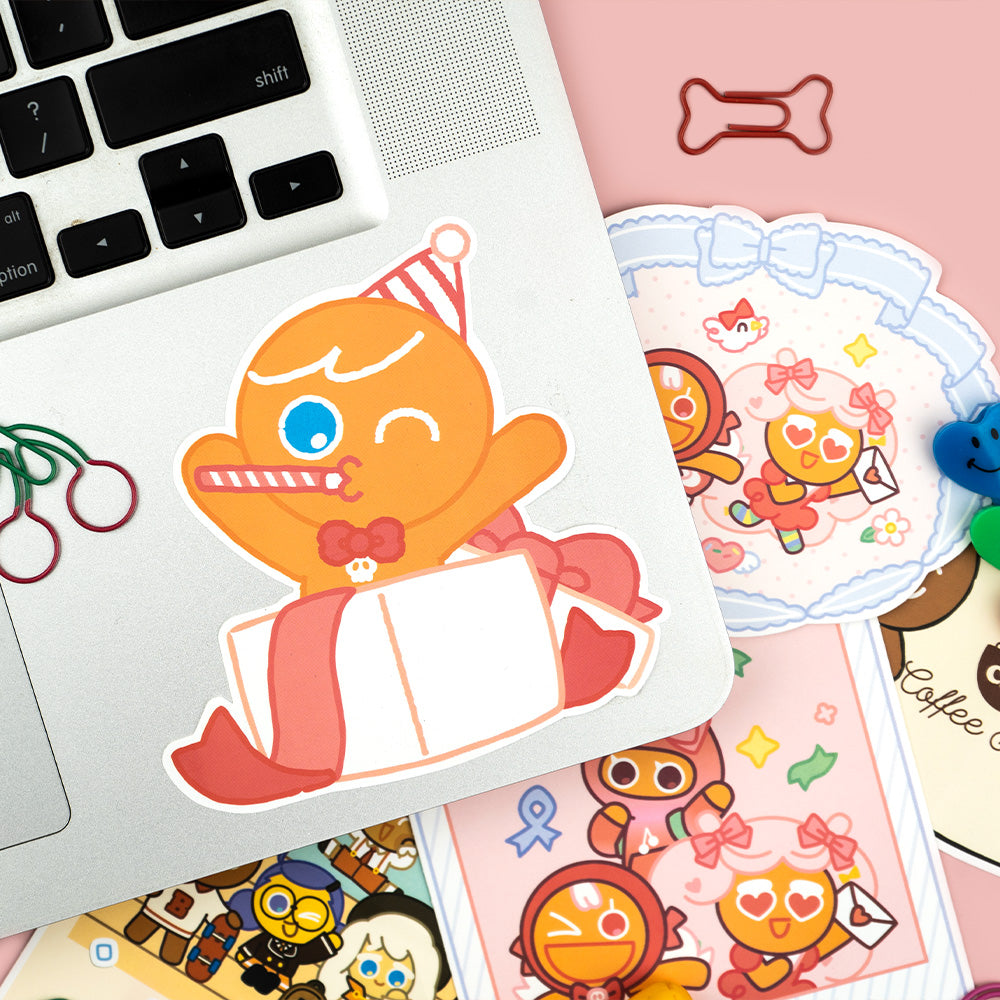 CookieRun Removable Big Sticker (10 types)
