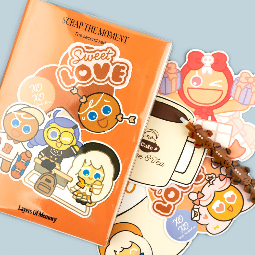 CookieRun Removable Big Sticker (10 types)