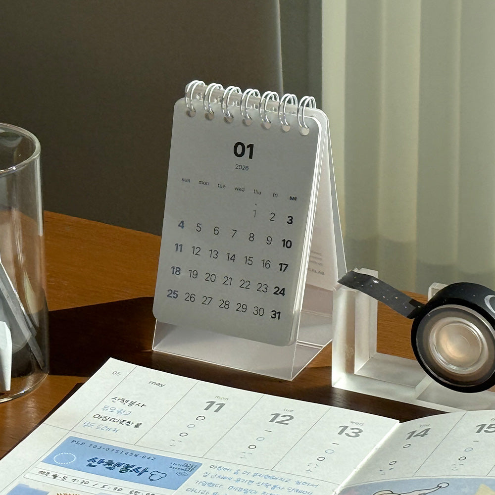 2026 Unboundary Mini Desk Calendar