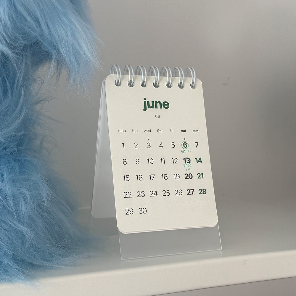 2026 Unboundary Mini Desk Calendar