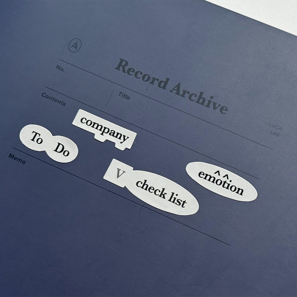 2026 Record Archive A5 Diary