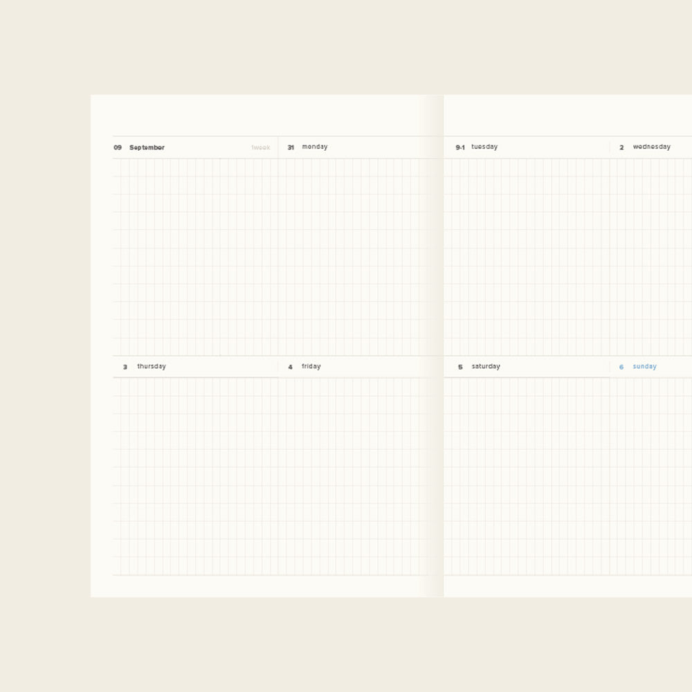 2026 Record Archive B6 Diary