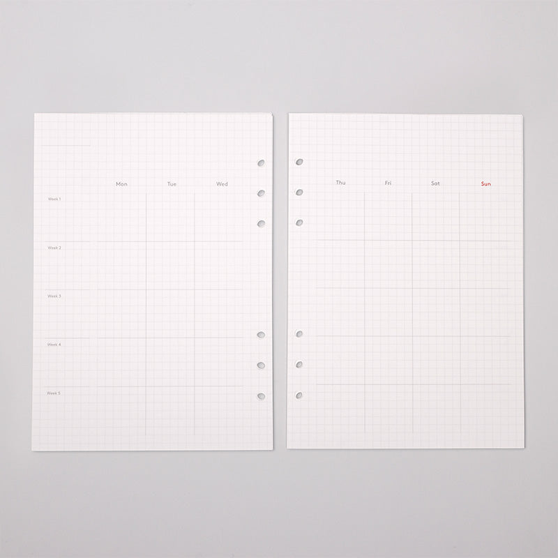 A5 refill monthly Vol.2