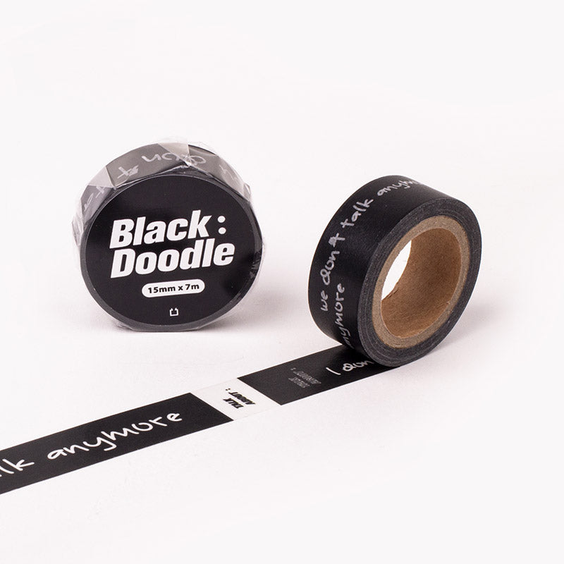 Doodle masking tape