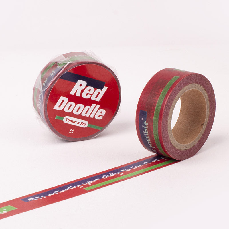 Doodle masking tape