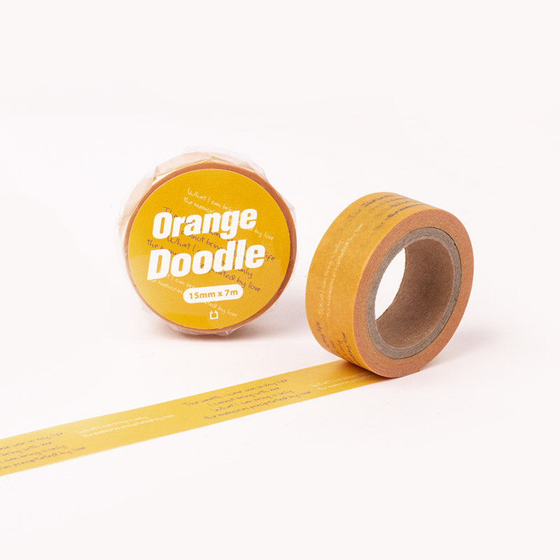 Doodle masking tape