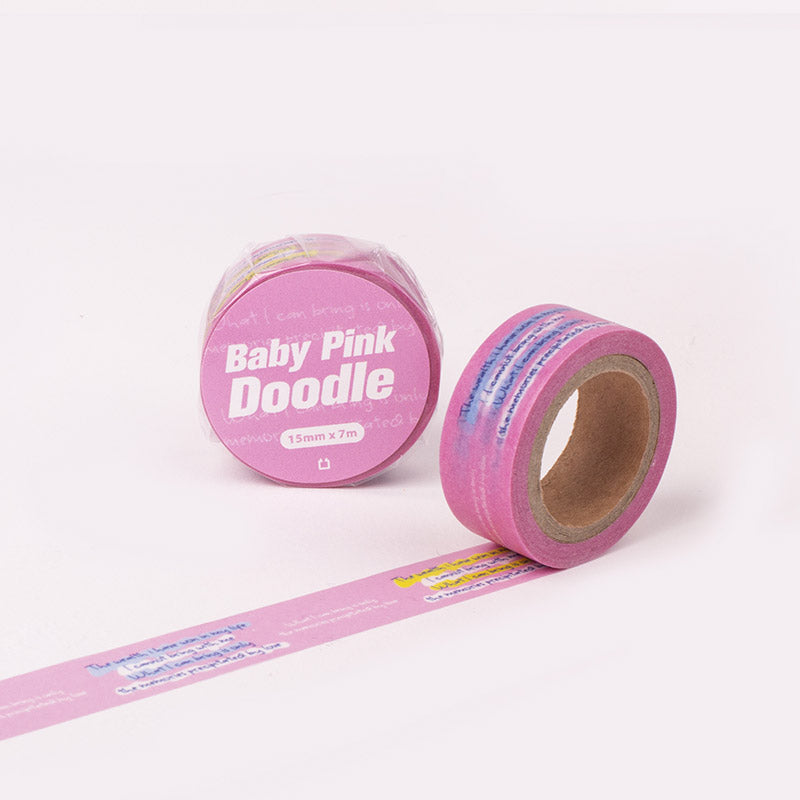 Doodle masking tape