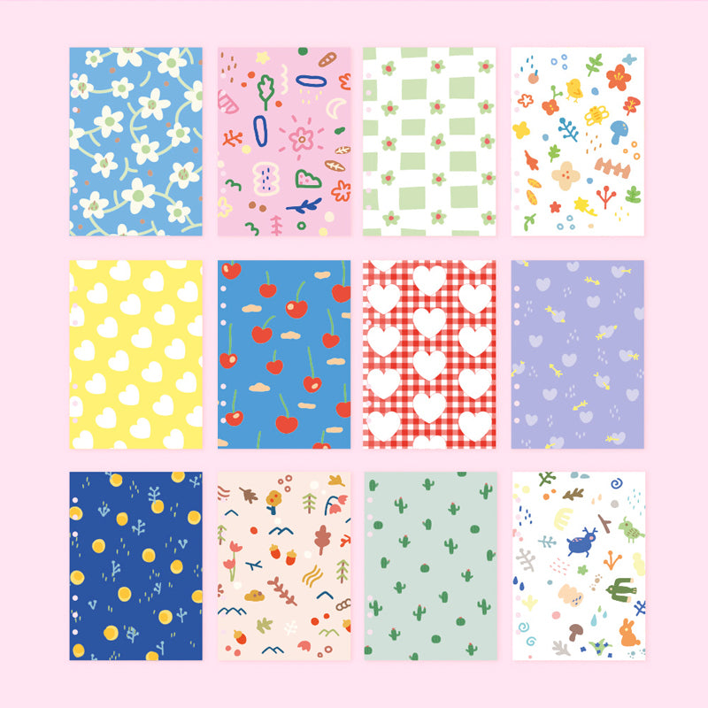 A5 pattern paper cover