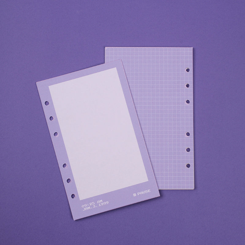 Archive refill video frame note