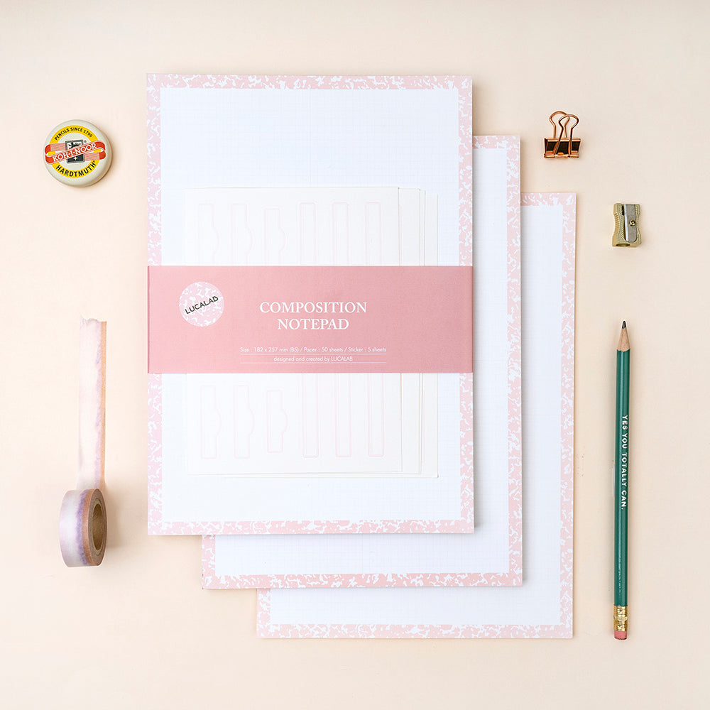 B5 Composition Note Pad