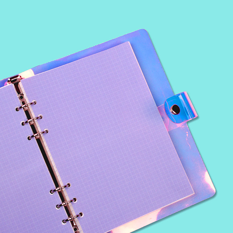 A5 refill Grid note Purple