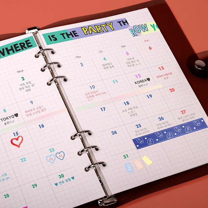 A5 refill monthly Vol.2