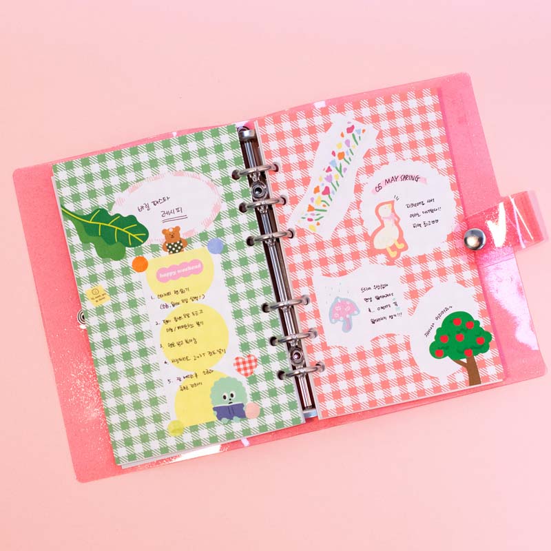 Archive refill check pattern 4 cut note