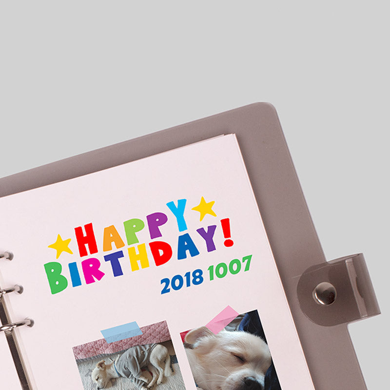 A5 refill blank note