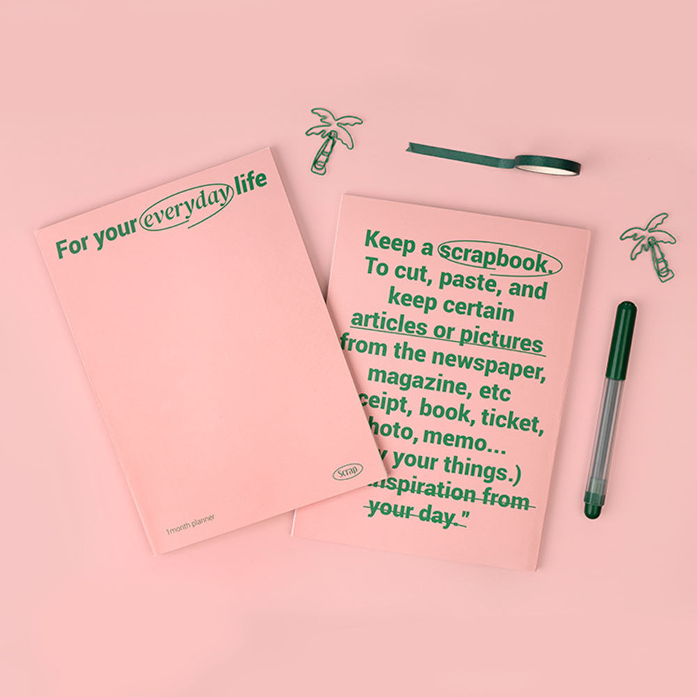 Scrap the Moment 1 Month Planner