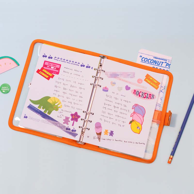 A5 refill color grid note vol.2