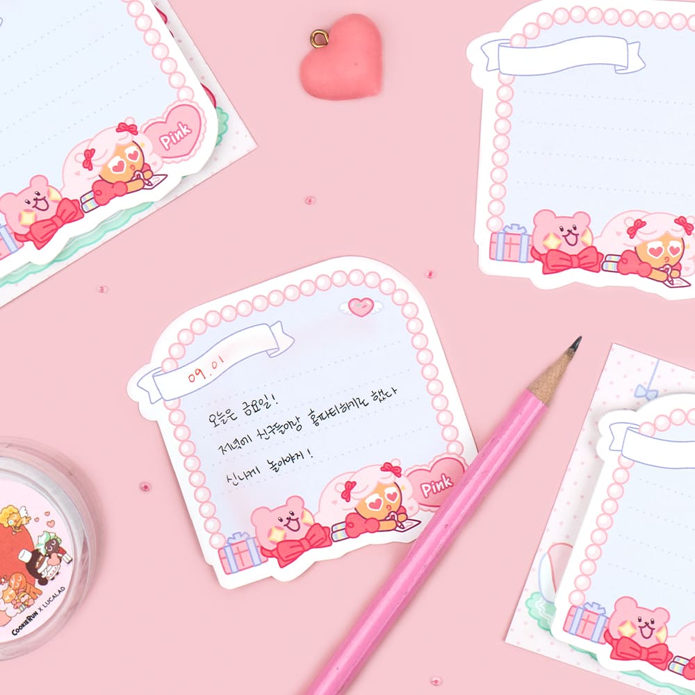 CookieRun Memo Pad (6 types)