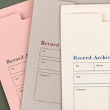 Record Archive Paper Holder