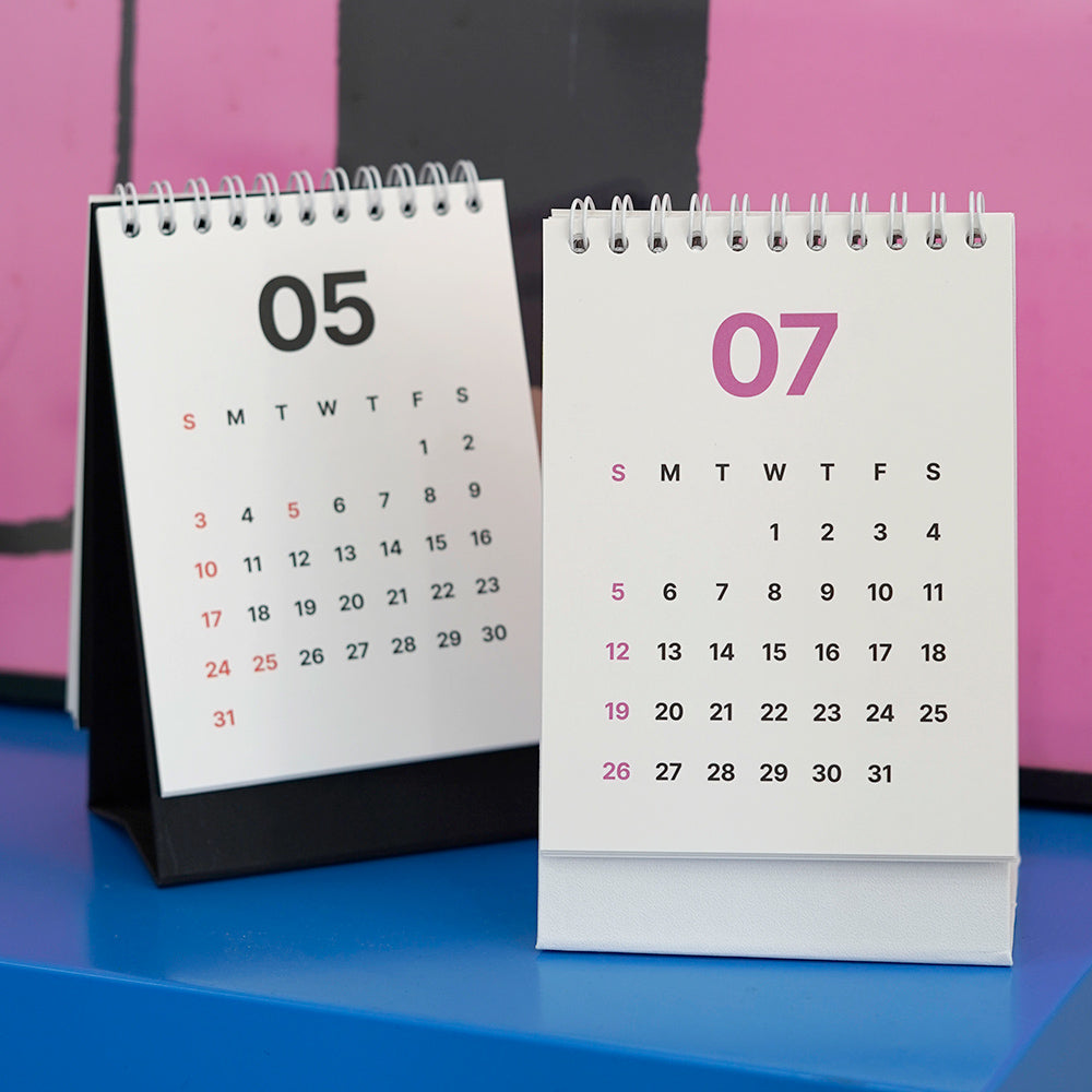 LUCALAB 2026 MMM Mini Desk Calendar