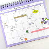 2025 Record Archive Desk Calendar Ver.3