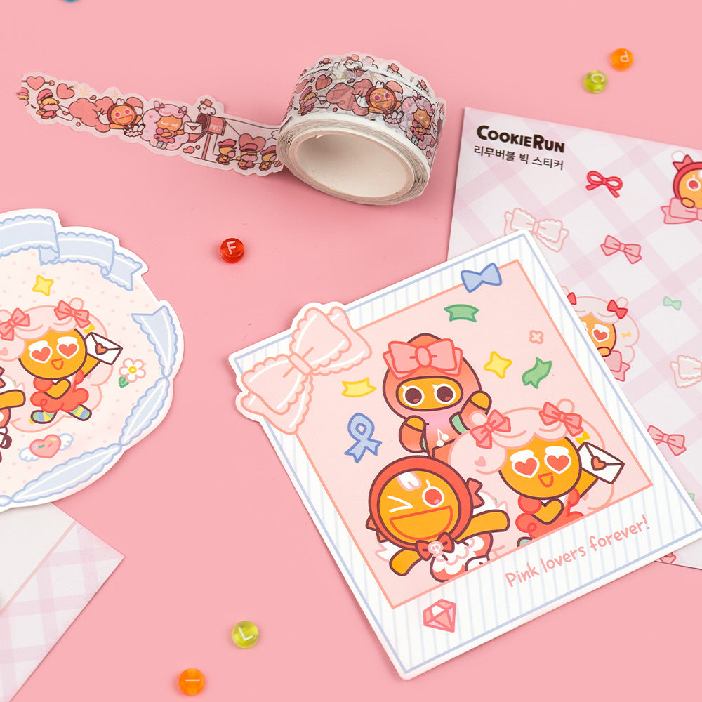 CookieRun Removable Big Sticker (10 types)
