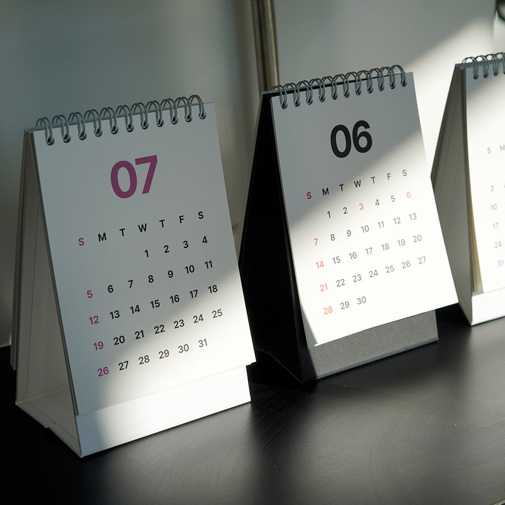 LUCALAB 2026 MMM Mini Desk Calendar