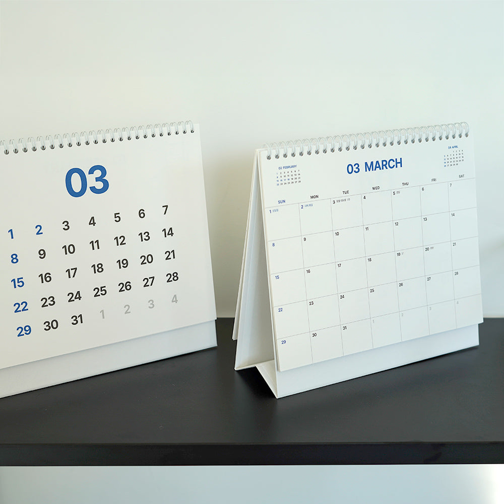 2026 MMM Medium Desk Calendar
