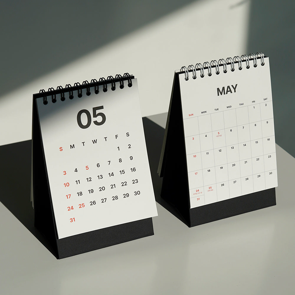 LUCALAB 2026 MMM Mini Desk Calendar