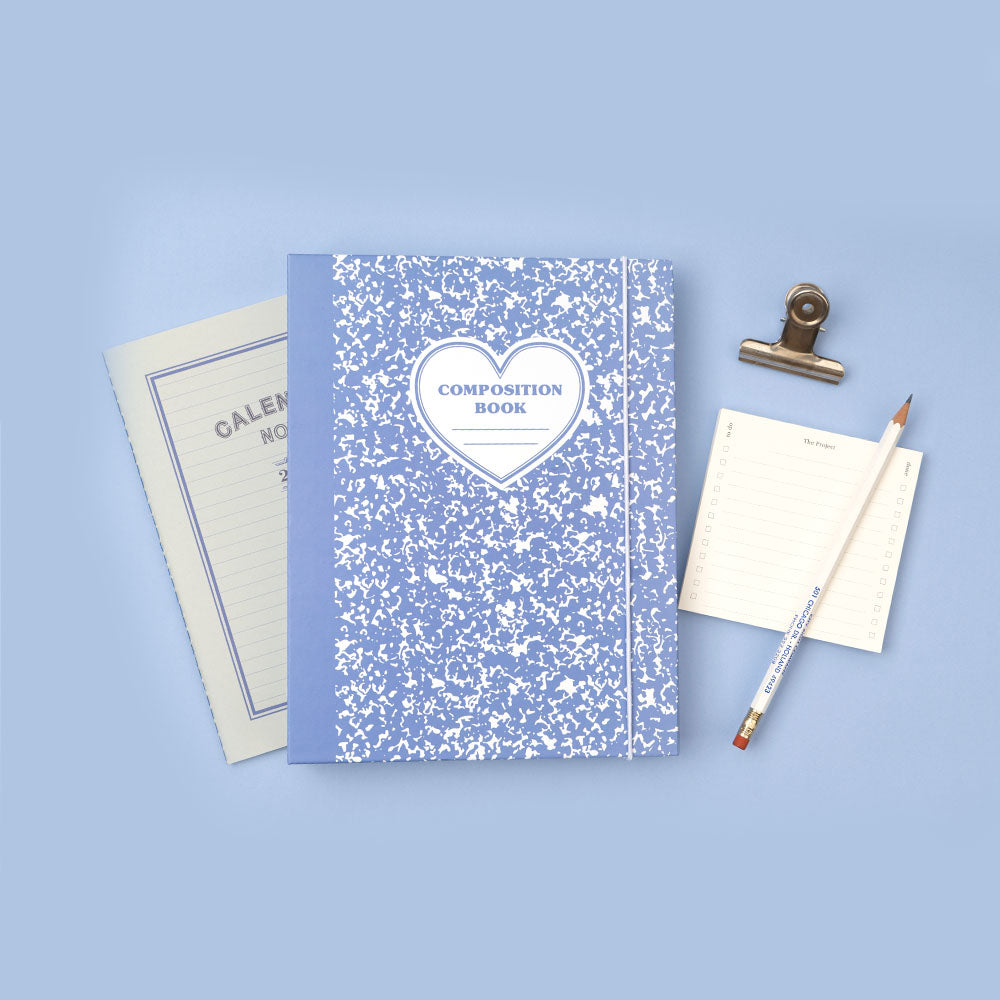 A5 25R White Ring Composition Hard cover