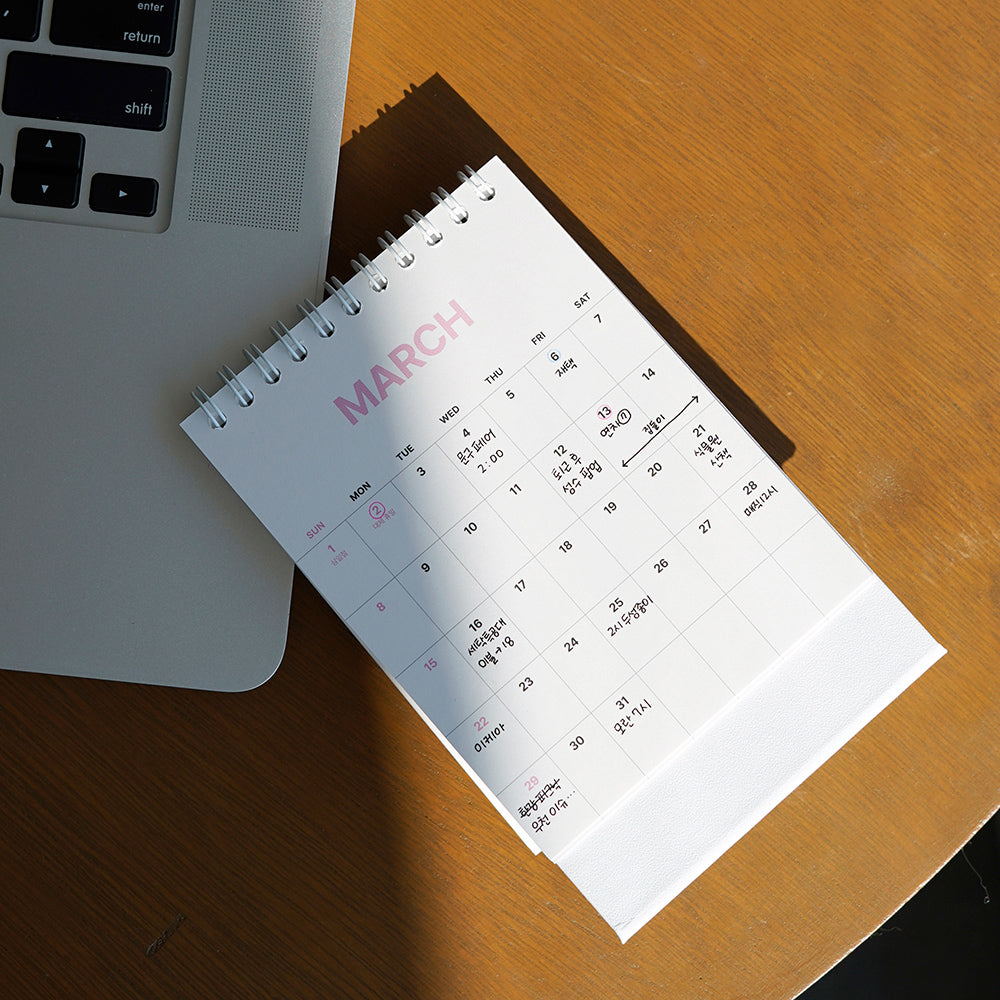 2026 MMM Mini Desk Calendar