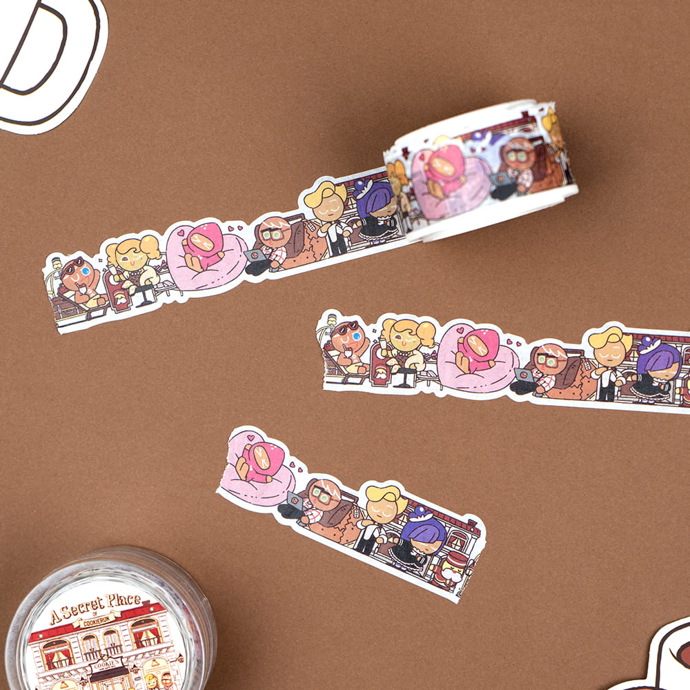 CookieRun Die Cut Masking Tape (4 types)