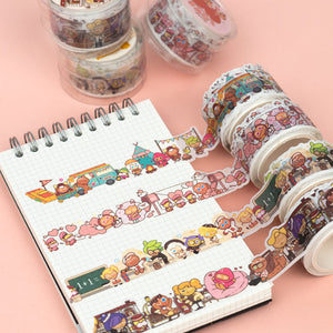 CookieRun Die Cut Masking Tape (4 types)