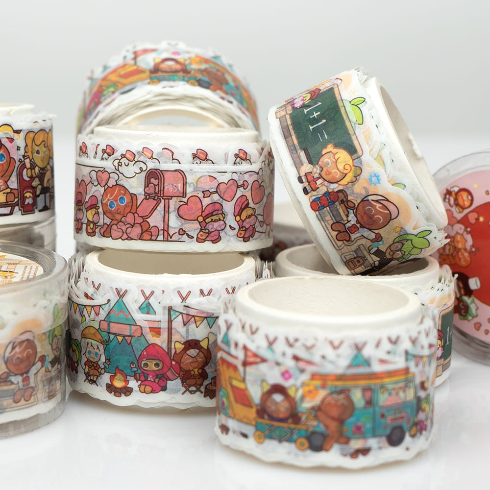 CookieRun Die Cut Masking Tape (4 types)