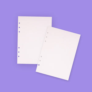 A5 refill blank note