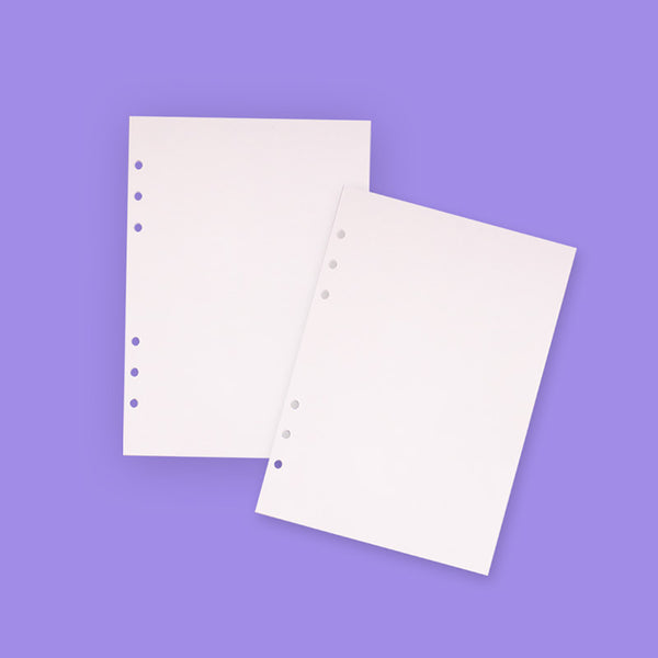 A5 refill blank note