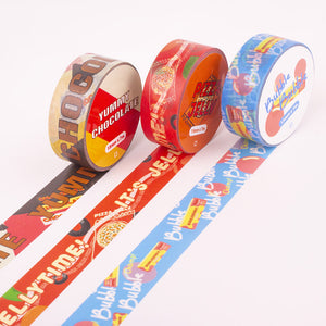 Snack Time masking tape