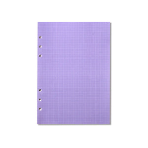 A5 refill Grid note Purple