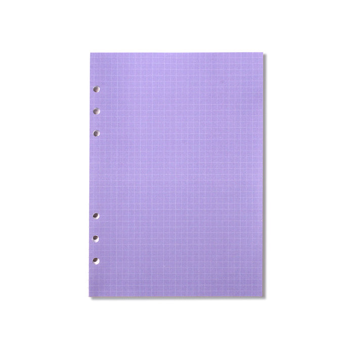 A5 refill Grid note Purple