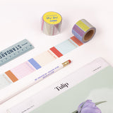 Daily index masking tape