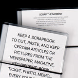 Scrap the moment (4x3 / 4x6) 4 cut Album