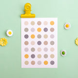 Polka dots Sticker_Tea Series