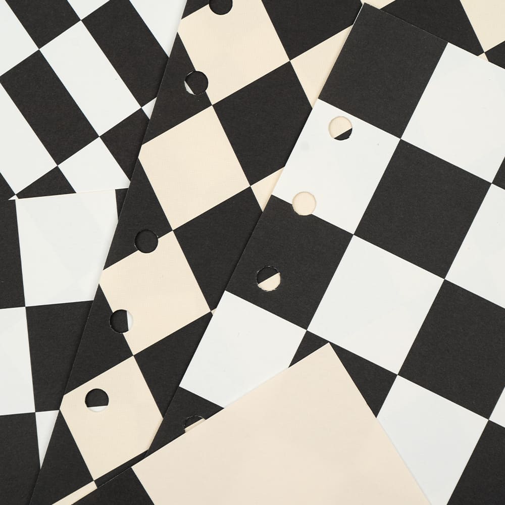A5 Scrap the moment refill vol.4 checker board