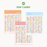 [Lucapad] Rainbow Cereal&Pop Candy Alphabet Number Goodnote Sticker